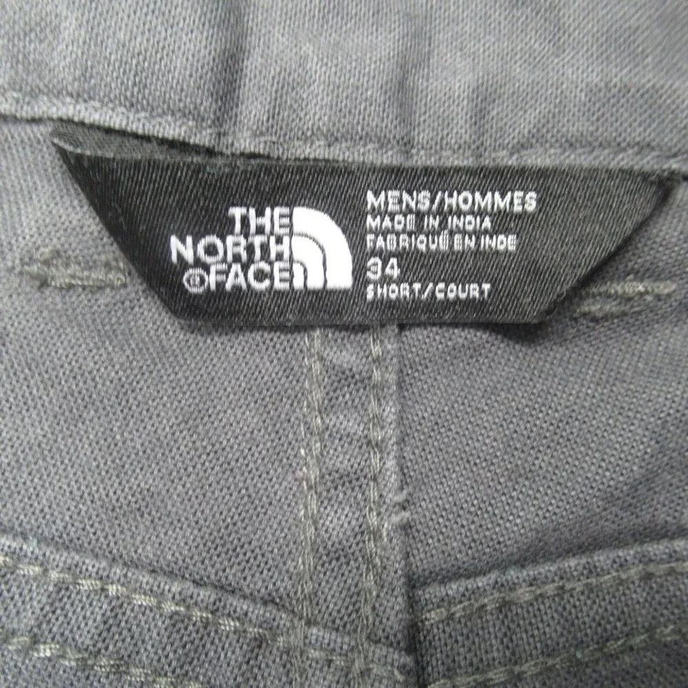 The North Face Pants Mens 34x29 Short‎ Gray Baggy Wide Leg Boot iking Gorpcore